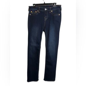 True Religion women’s size 31 Billie mid rise straight jeans